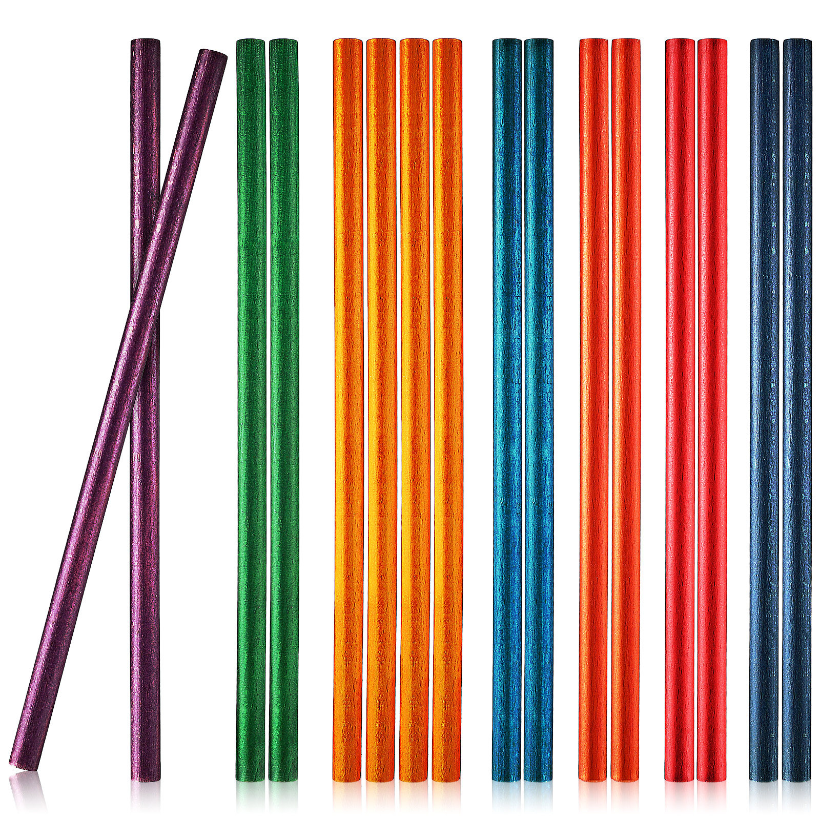 16Pcs Wooden Rhythm Sticks Col - Outdoor Sport Bar avis et prix