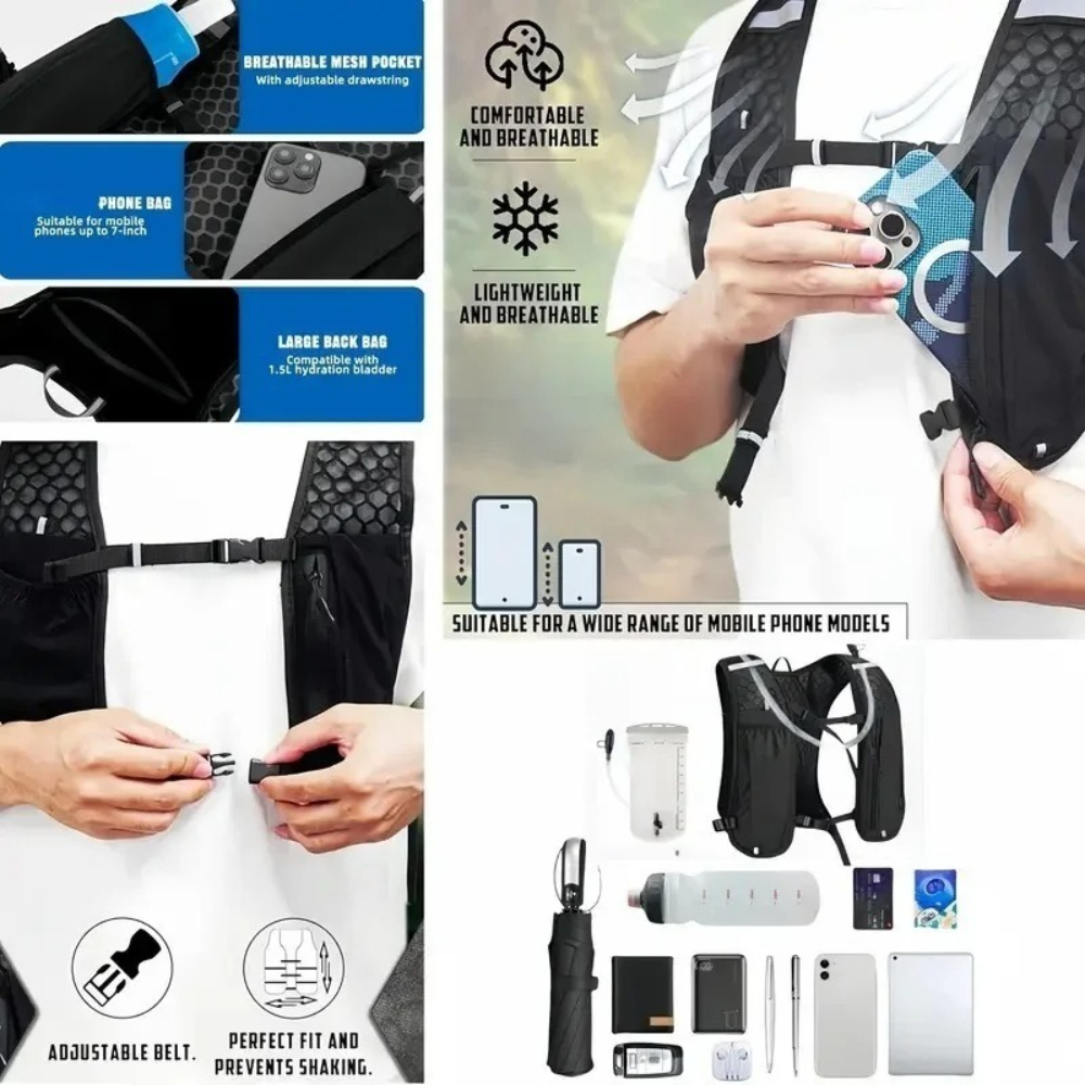 Running Hydration Vest for Wom - Trail Running Vest avis et prix