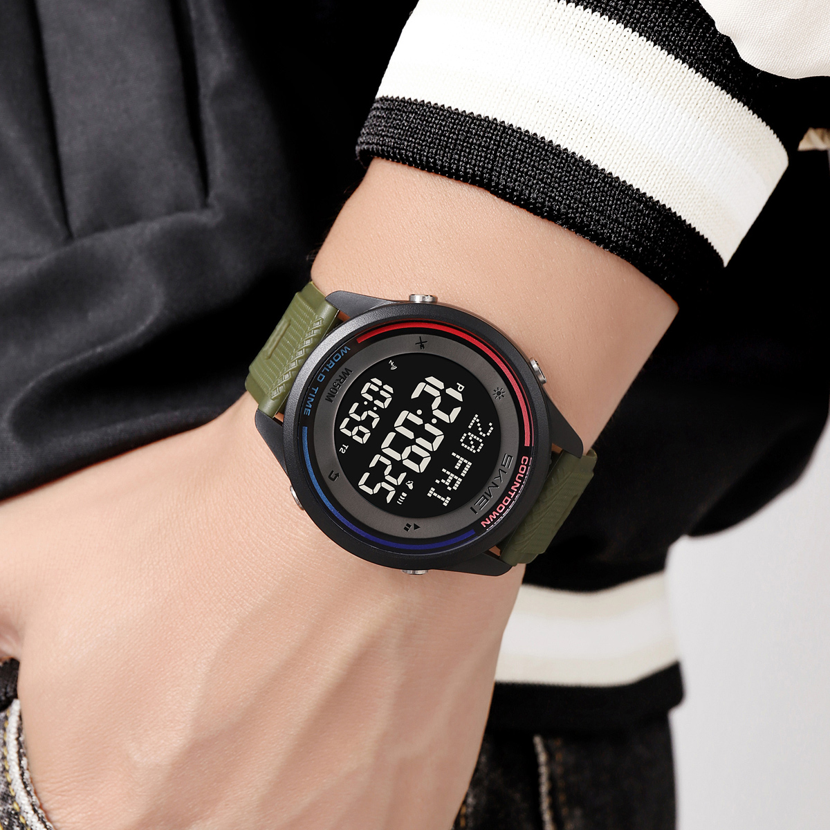 SKMEI Fashion Military Digital - Outdoor Sports List avis et prix