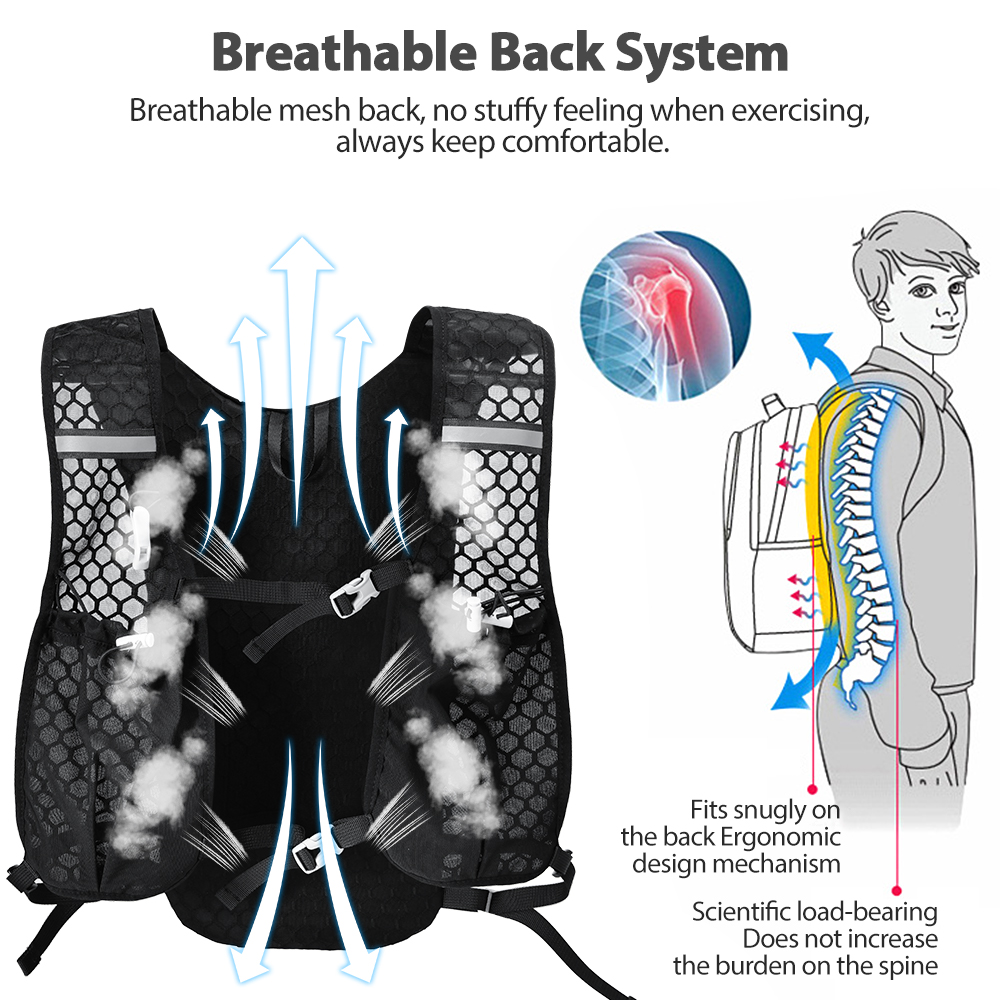 NEWBOLER Breathable Hydration  - Trail Running Vest avis et prix