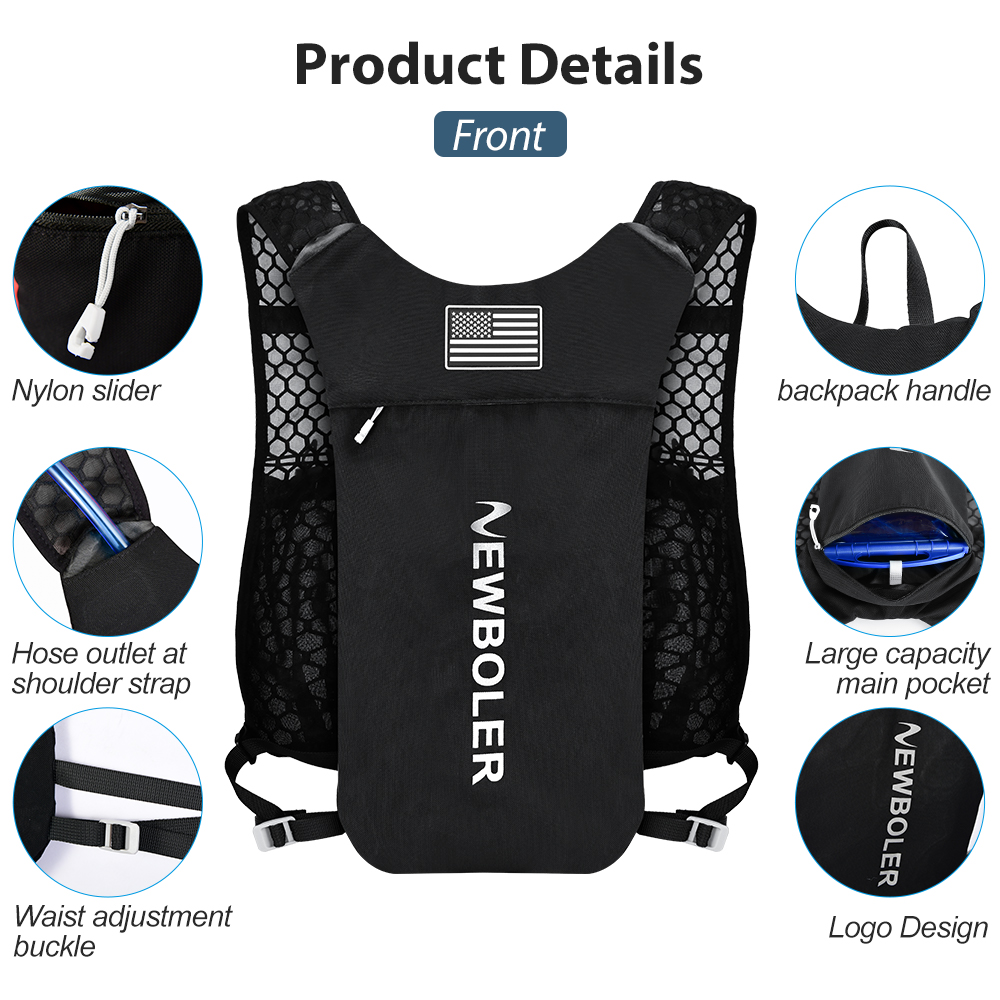 NEWBOLER Breathable Hydration  - Trail Running Vest avis et prix