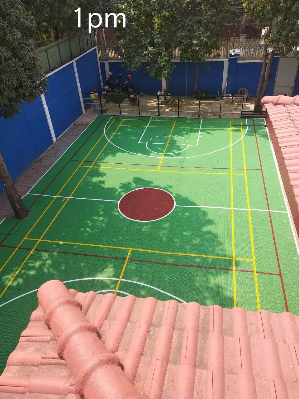 Eco-Friendly Plastic Custom Lo - Outdoor Sport Court Tiles avis et prix