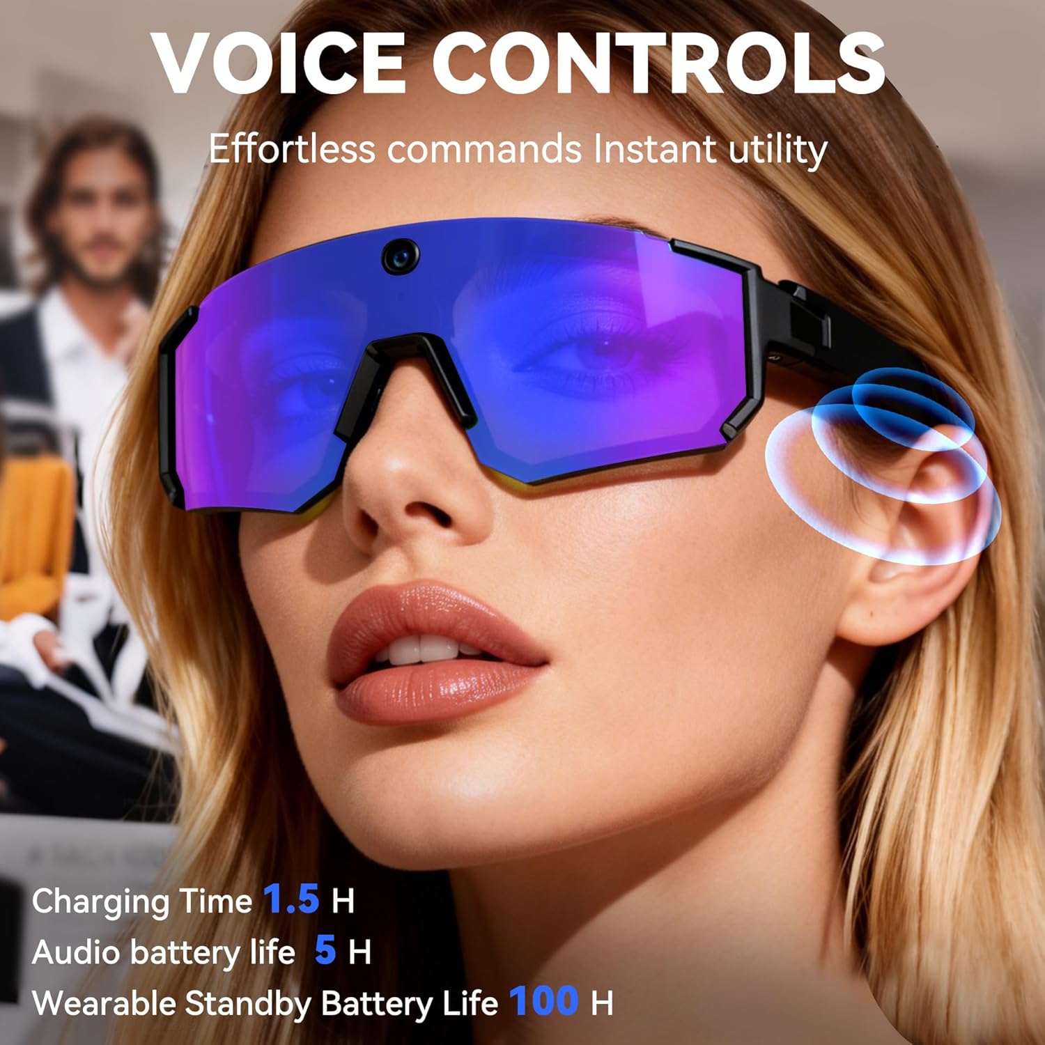 AI Smart Glasses with Camera H - Outdoor Sport Gear avis et prix