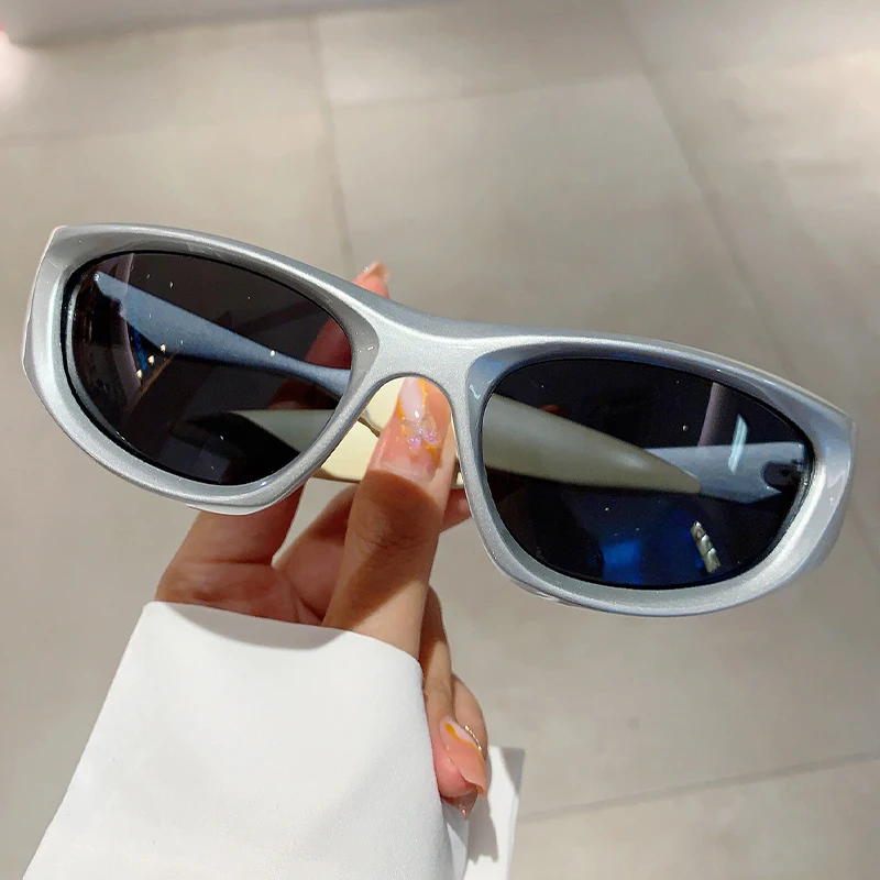 Y2K Punk Sunglasses Men New Ou - Outdoor Sport Gear avis et prix