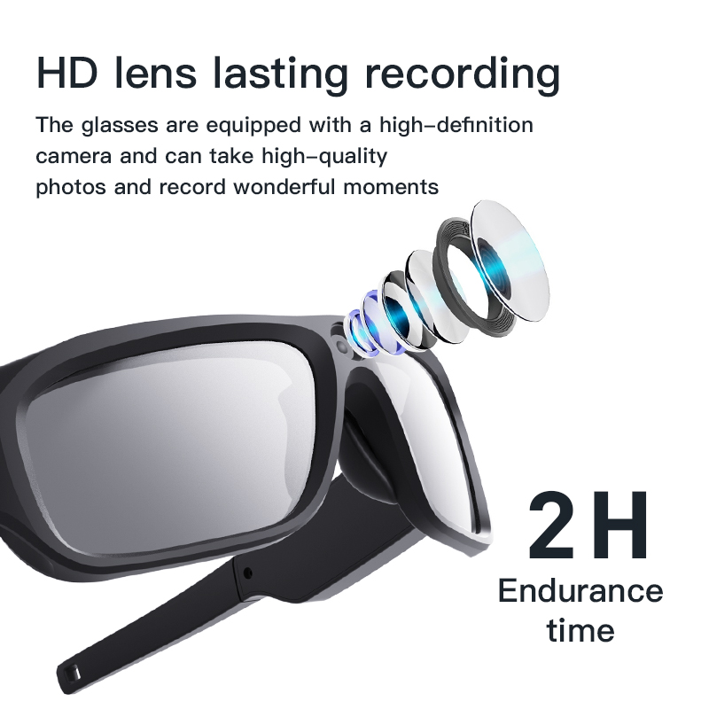 4K HD Smart Glasses Camera Min - Outdoor Sport Gear avis et prix