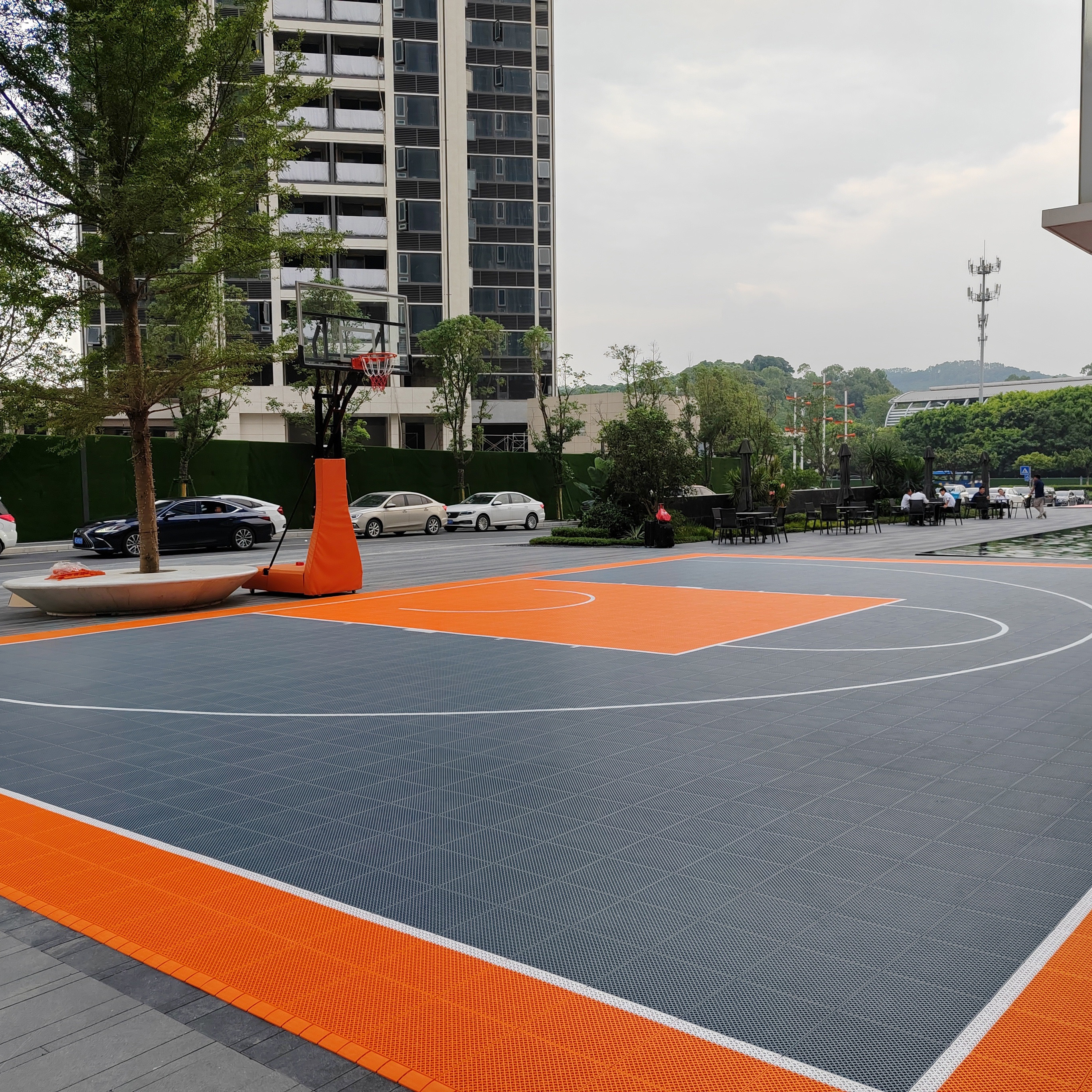 OEM Customized Indoor/Outdoor  - Outdoor Sport Court Tiles avis et prix