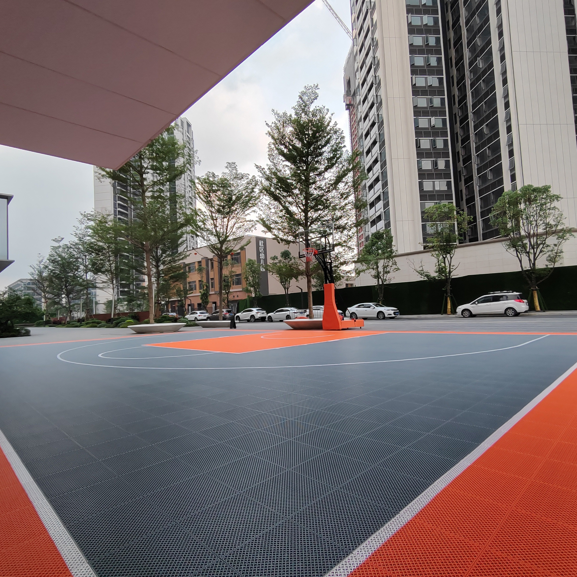 OEM Customized Indoor/Outdoor  - Outdoor Sport Court Tiles avis et prix