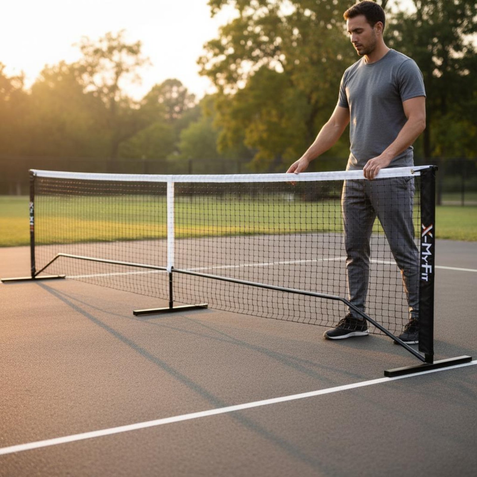 Portable Pickleball Net Indoor - Outdoor Sport Gear avis et prix