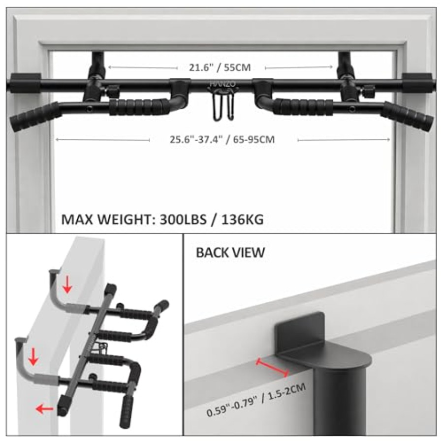 Doorway Pull Up Bar Set with S - Outdoor Sport Bar avis et prix