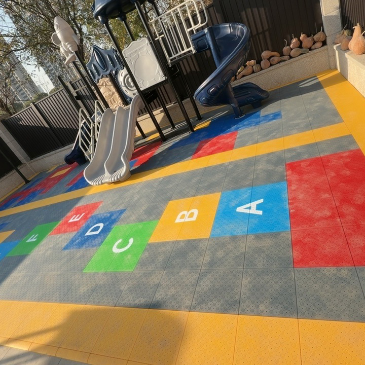 Professional Interlocking PP M - Outdoor Sport Court Tiles avis et prix