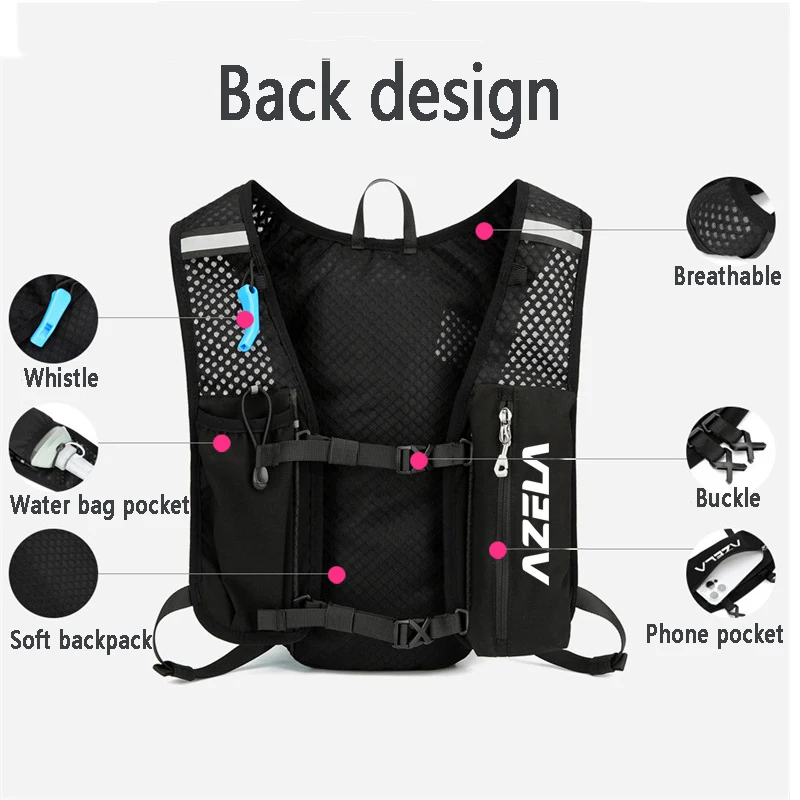 5L Running Hydration Vest Back - Trail Running Vest avis et prix